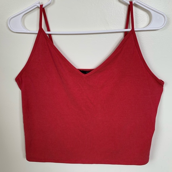 forever 21 red tank top